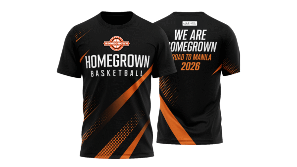 Homegrown Basketball Supporter Shirt – Road to Manila 2026